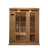 Dynamic Infrared 3 - Person FAR Infrared Sauna in Hemlock