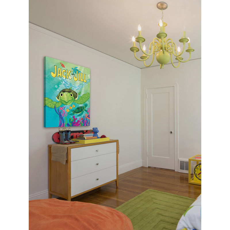 « sea tortue ii », art sur toile