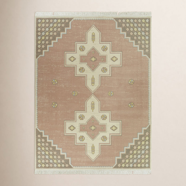 Virgina Pink Recycled Fibers Rug