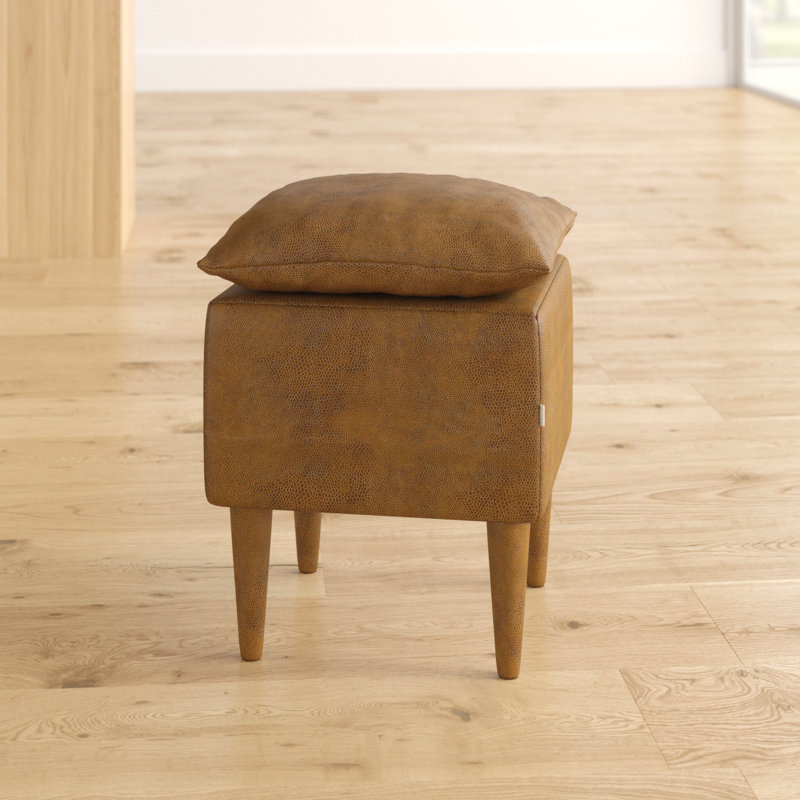 Wesley Wood Accent Stool