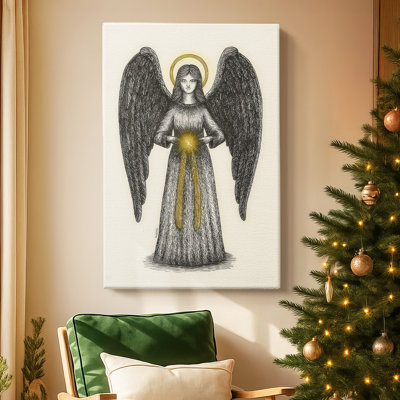 Frostlit Carols Serenade-Premium Gallery Wrapped Canvas