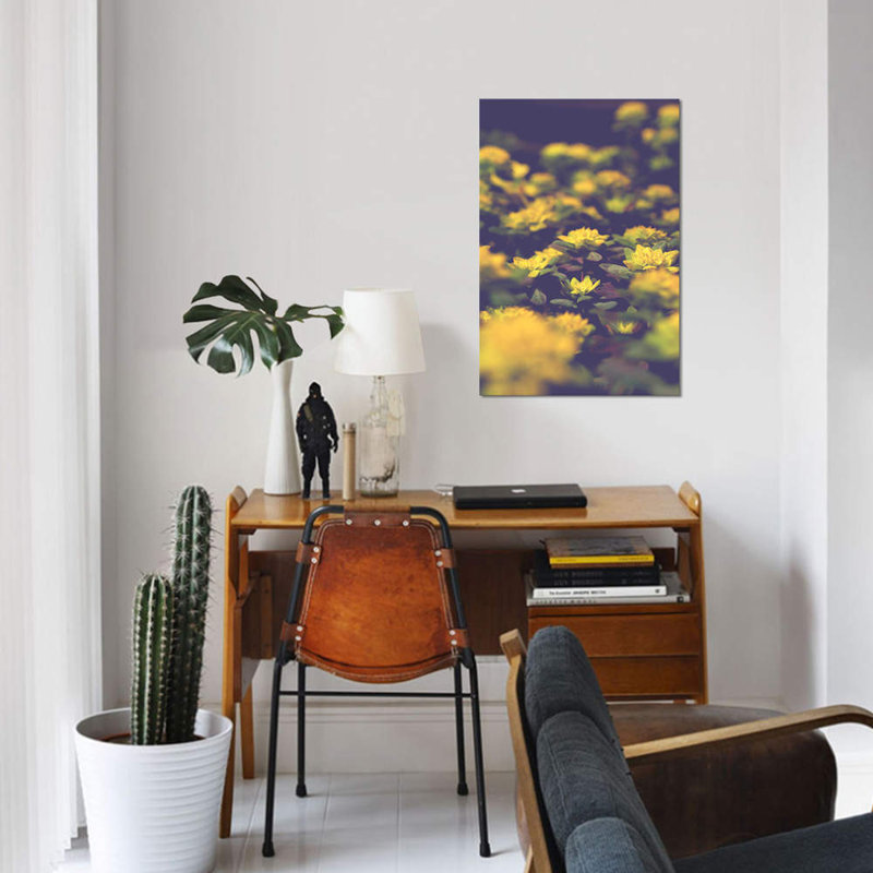 « subtil », impression sur toile, H 18 po x l 12 po x P 1,5 po, Toile tendue, Pas de tapis
