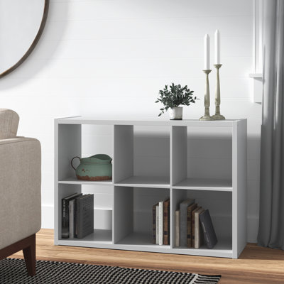 Arlton 30'' H X 43.8'' W 6-Cube Bookcase