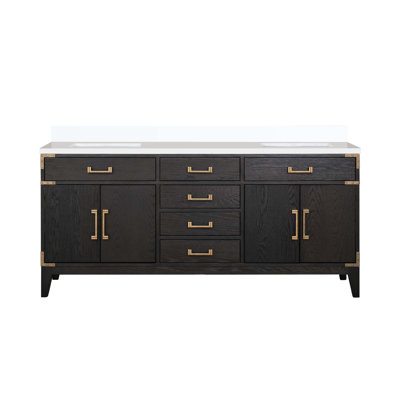 Double Bath Vanity With Top
