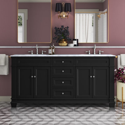 Ensemble de meuble-lavabo double 72 po Lydie