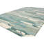 Tapis turquoise en laine touffeté à la main Sevan-867801963