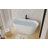 59" Acrylic Freestanding Bathtub