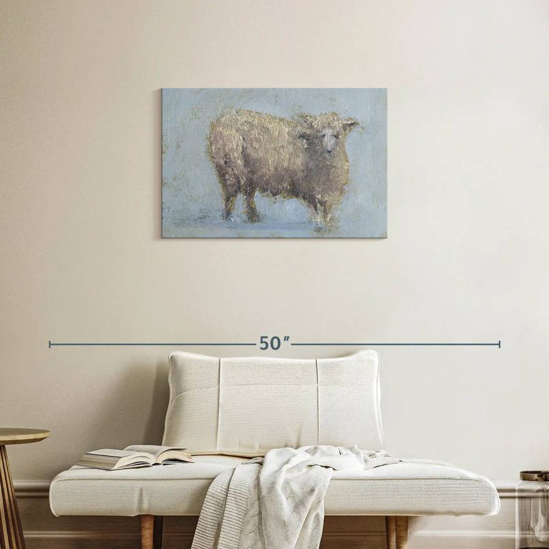 Sheep Strut I, 20" H x 30" W