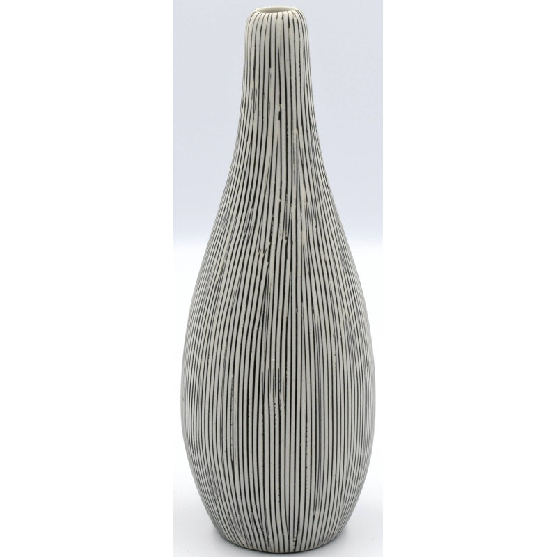 Avangelina Handmade Table Vase, Brown