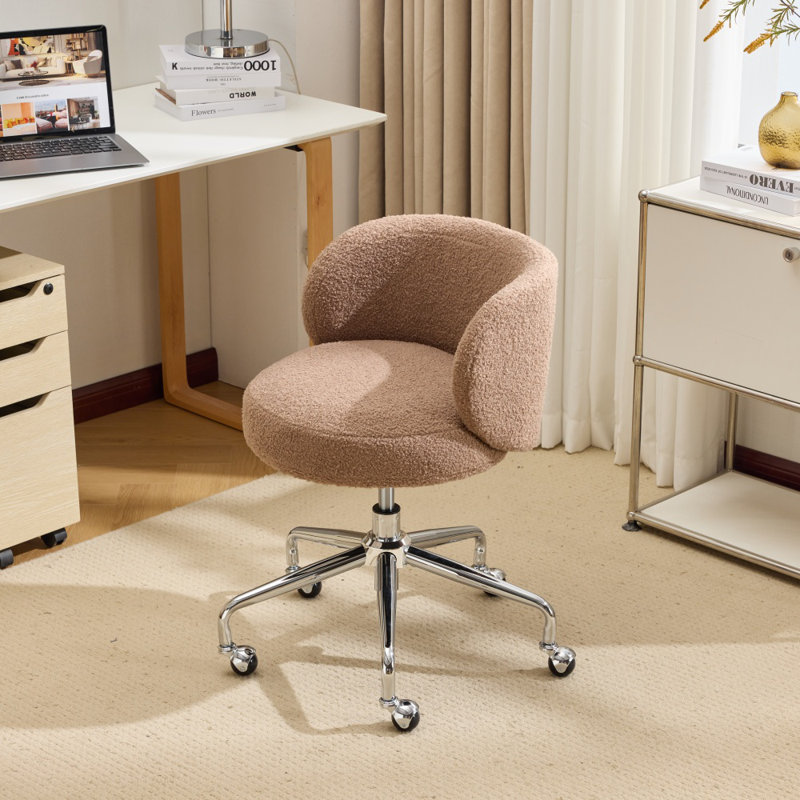 Chaise de bureau Teddy, Brun