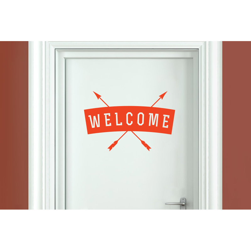 Wall Decal, Orange