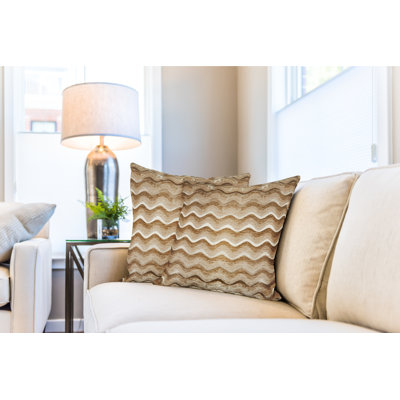 Kittredge Geometric Square Throw Pillow Cover