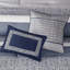 Édredon grand bleu marine 7 pièces - sommeil poli de luxe-125074088-125074092