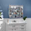 Tankersley Recessed or Surface Mount Frameless 3 Door Medicine Cabinet with 6 Adjustable Shelves and Lighting-1587928934-1587928942