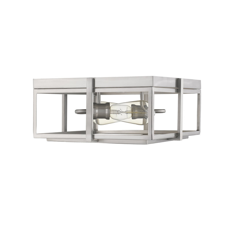 Vigue Flush Mount, Brushed Nickel