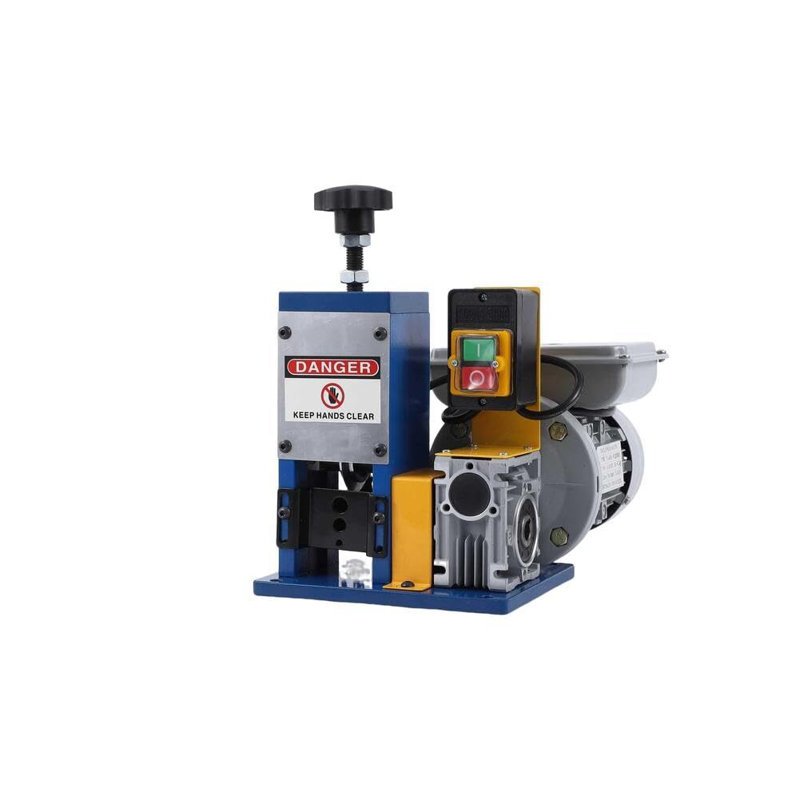 Machine à dénuder automatique pour le recyclage de fils électriques de 0,06 po à 0,98 po