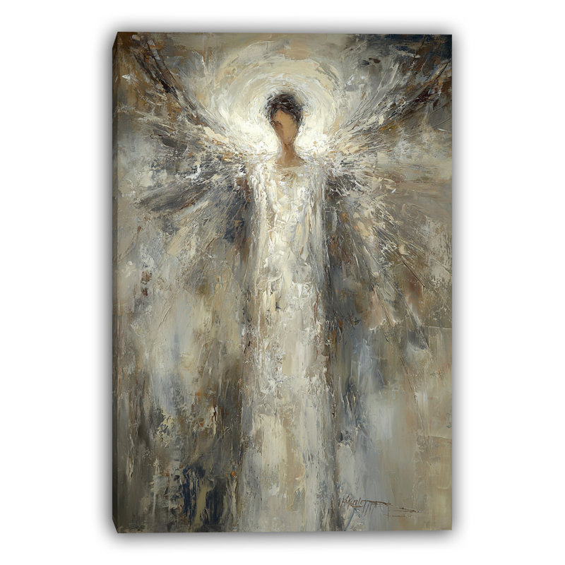 Art mural sur toile tendue Seraph Glow, L 36 po x H 48 po x P 1,5 po