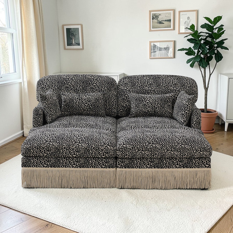 Canapé Comfy Chenille, Kaki