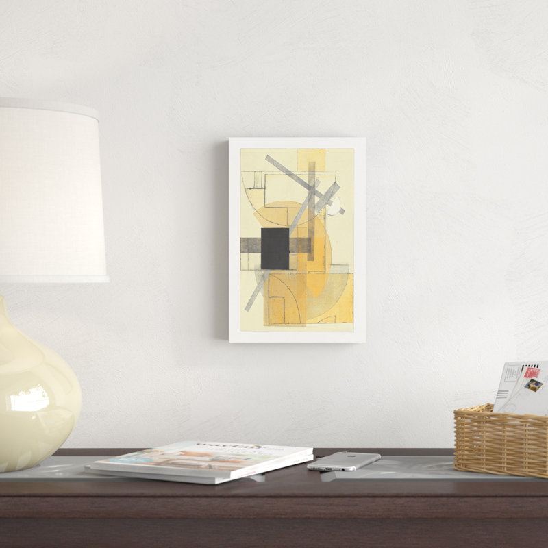 Cartographie du Bauhaus III, H 12 po x l 8 po