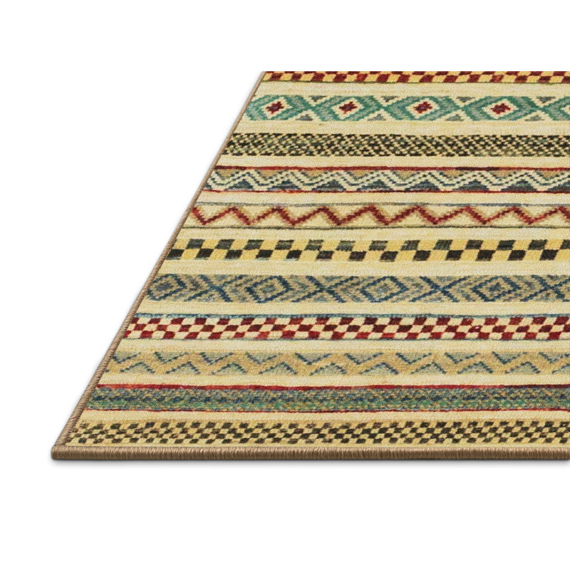 Abstract Indoor Rug, Rectangle 3' x 5'