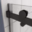 Porte de douche en verre, porte coulissante, avec verre trempé-112518949