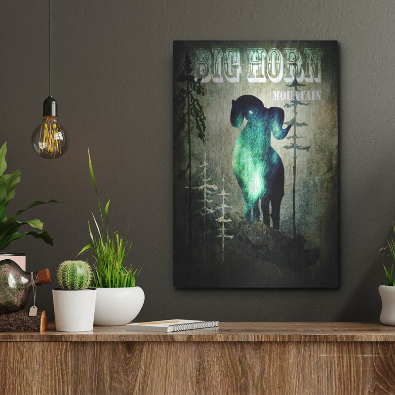 «Wind River II» par Lightbox Journal, art mural en métal, H 16 po x l 12 po
