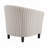 Geerda 31.5" Wide Upholstered Striped Barrel Chair