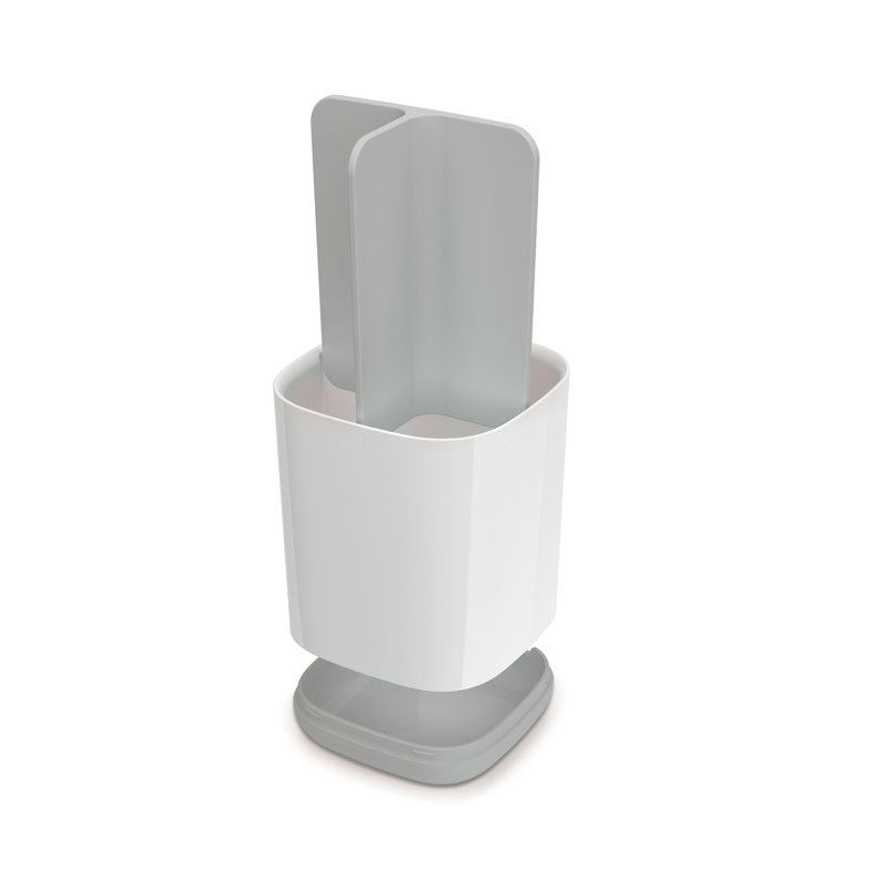 Joseph Joseph EasyStore Toothbrush Holder, Gray