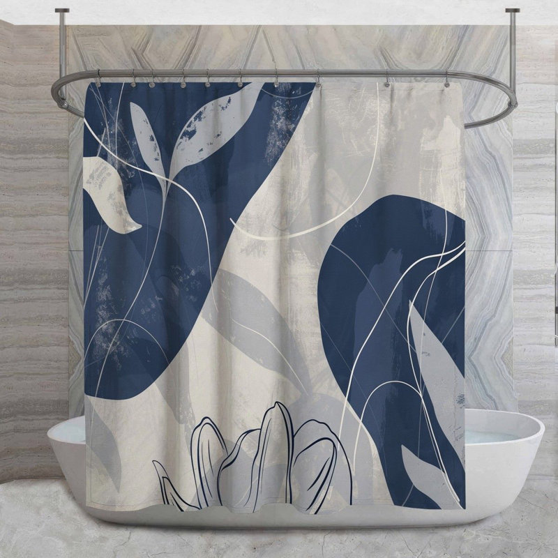 Rideau de douche Galloso, H 93 po x l 70 po