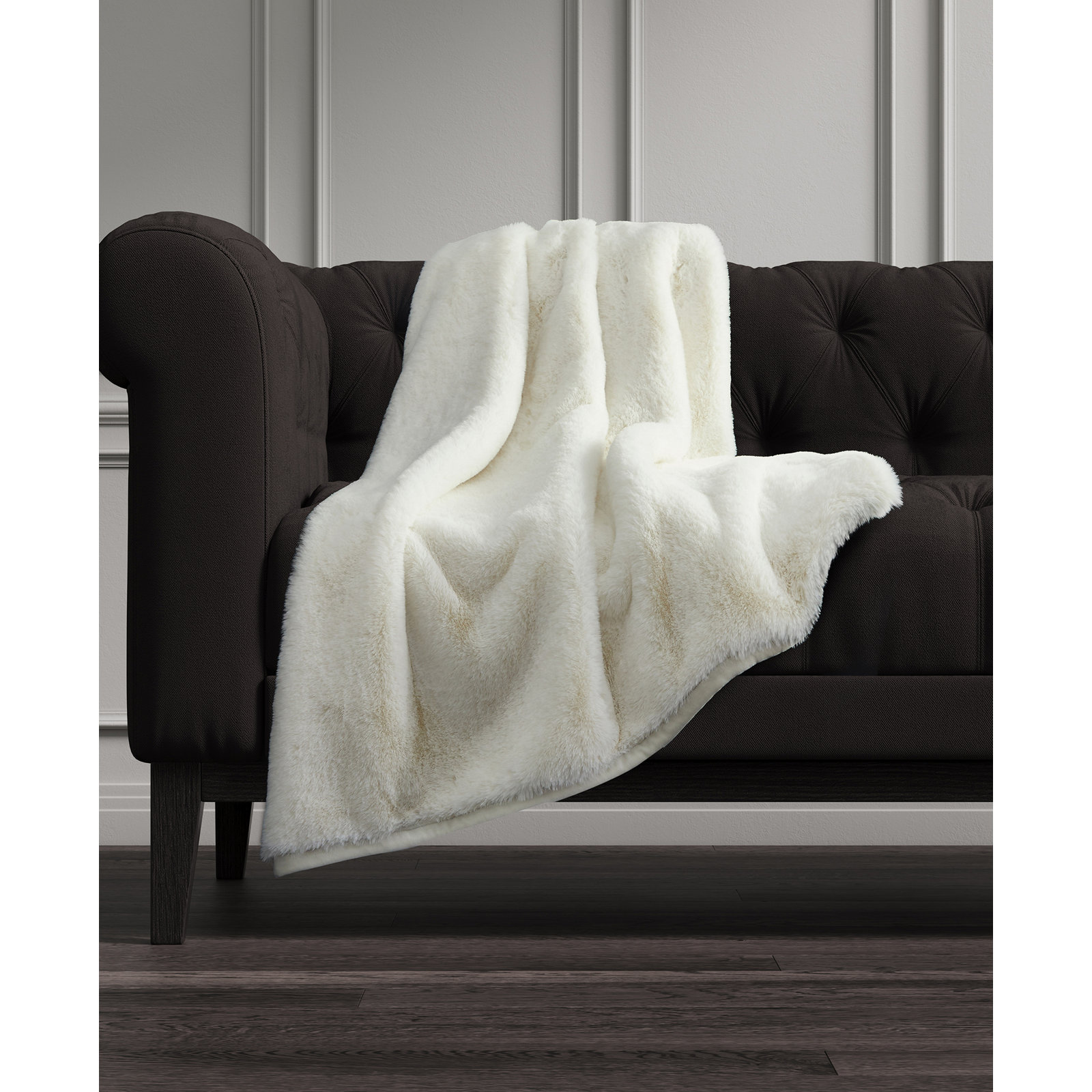Lapland Throw Blanket, Cream