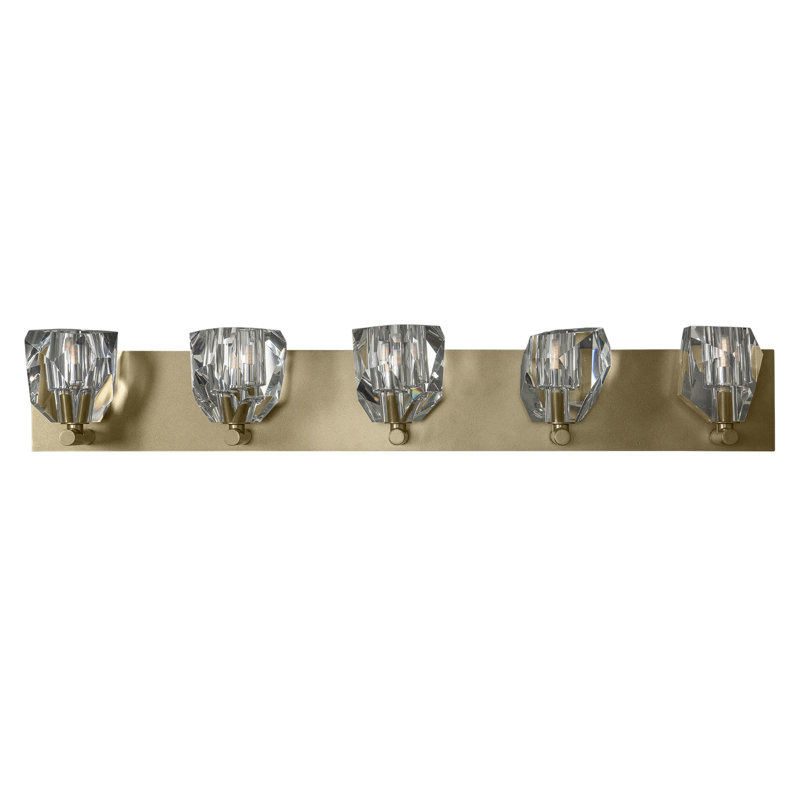 Gatsby 5 - Light Dimmable Vanity Light, Soft Gold