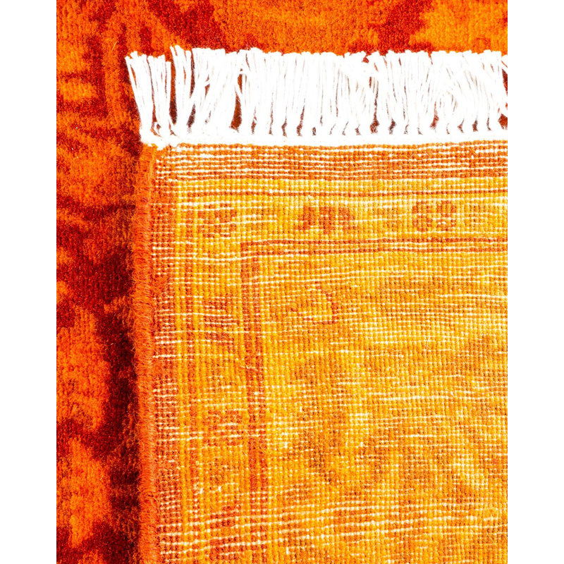 Fine Vibrance One-of-a-Kind 2' 6" X 6' 5" Hand Knotted Area Rug