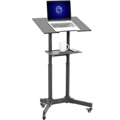 Podium mobile noir multi-usages