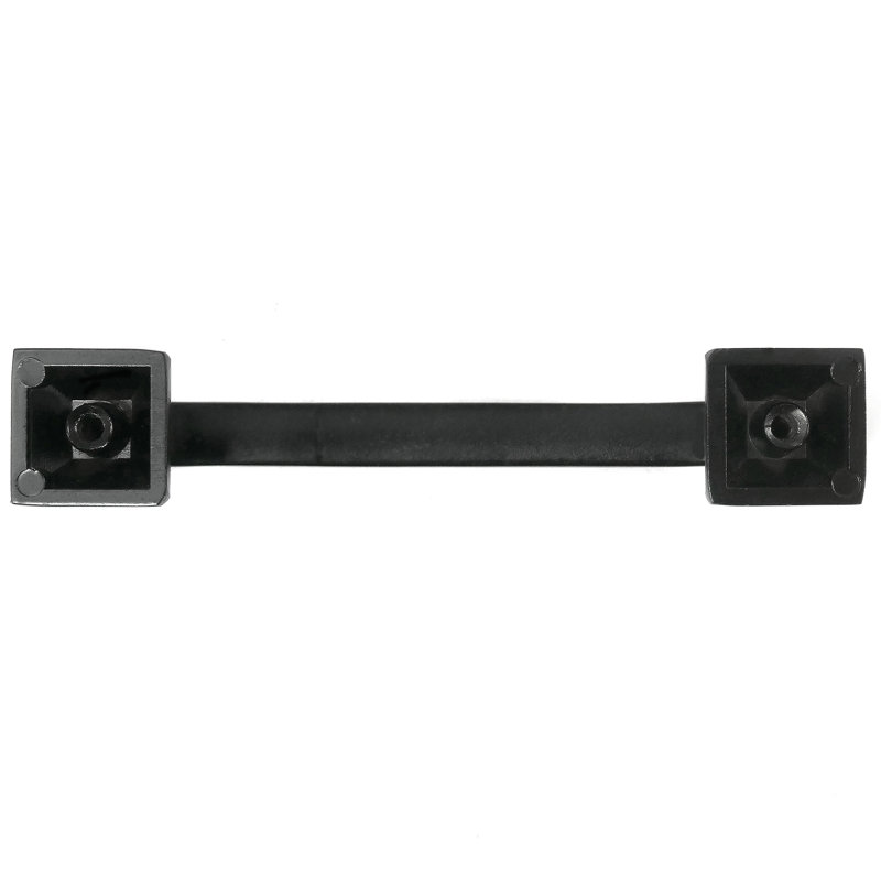 Matte Black 3-3/4" Center-to-Center Cabinet Bar Pull