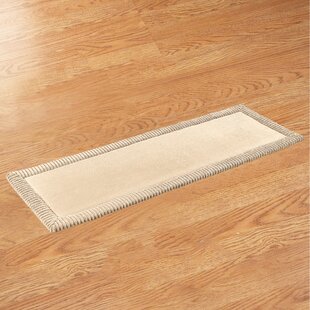 Brown Microfiber Polyester Double Sink Bath Mat Runner - 48L x 20W