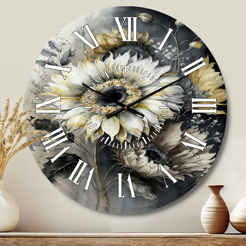 Horloge murale White White, Médium