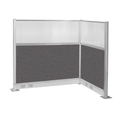 Pre-Configured Hush Panel Electric Desk Partition