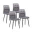 Chaise d'appoint rembourrée en velours Broche-1394814876-1394814879