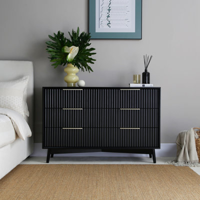 120cm W 6 - Drawer Chest of Drawers
