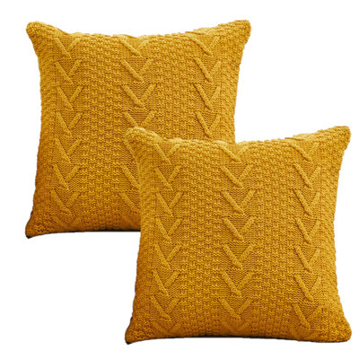 Arrowhead Chevron 18'' Throw Pillow Cover