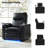 Lapin Built-in Lighting Genuine Leather Home Theater Power Recliner with Adjustable Power Headrest (Set of 2)-101342523