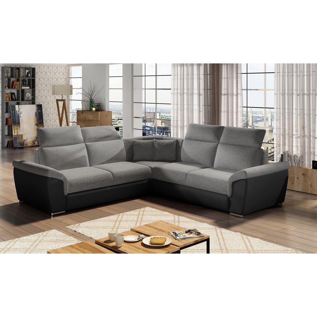 Ecksofa Garman mit Bettfunktion