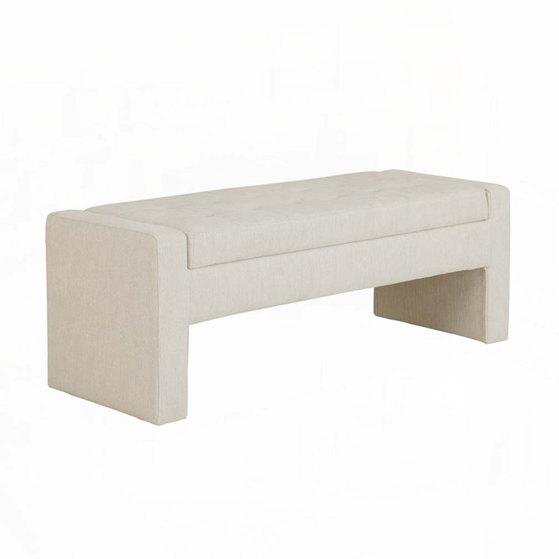 Tufted Top Soft Close Storage Bench