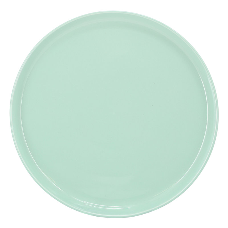 Service de table en porcelaine 18 pièces Ebern Designs Campos, Vert