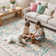 Kaldi Kaldi Oriental Botanical Floral Machine Washable Area Rug with Non-Slip Backing for Living Room, Dining Room, Bedroom