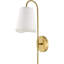 Applique murale en fer 1 lumière Imilian H 19 "-363288737