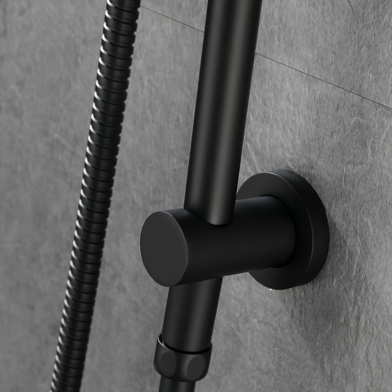 Système de douche complet avec valve brute