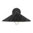 Lilliana Armed Sconce in Matte Black-1247417043