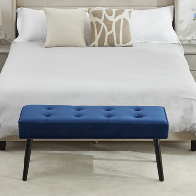 40'' Wide Modern Upholstered Tufted Entryway Bench