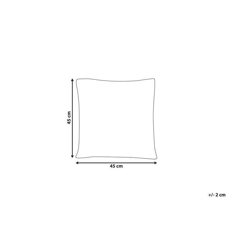 Aman Striped Square Cushion
